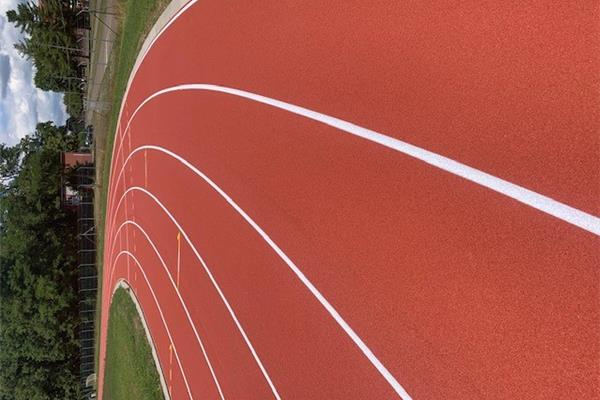 Renovatie atletiekpiste in PU - Sportinfrabouw NV